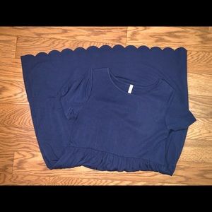 Navy Blue MIDI dress medium